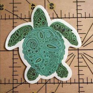 💜13/$13 +Bundle Sticker Sale | Turtle Animal Waterproof Sticker